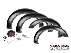 Dodge Ram 1500 Pocket Fender Flares for Plastic Front Bumper (2009 - 2016) 